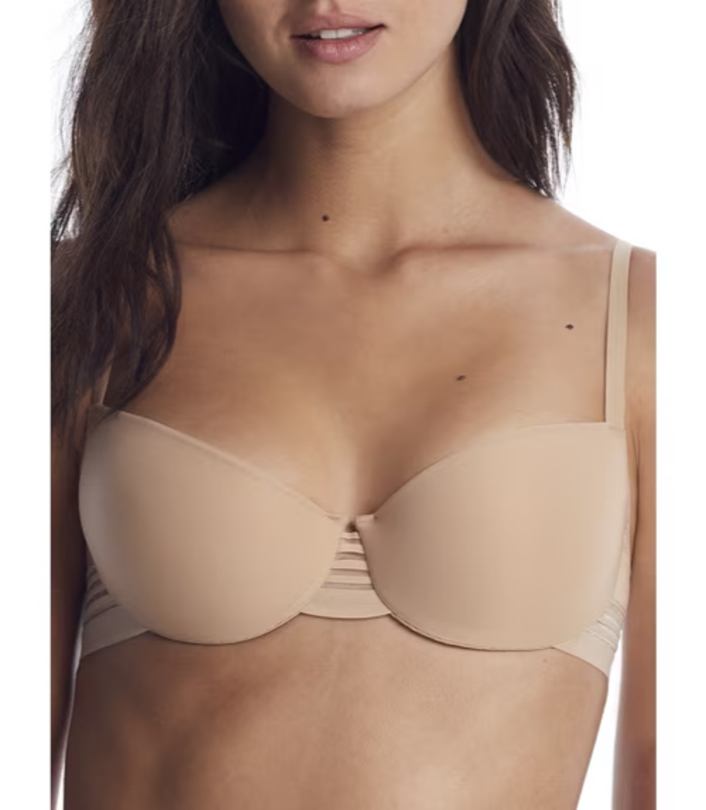 NWT $62 Le Mystere US/UK 32DD Women's Second Skin Convertible Demi Bra 4521